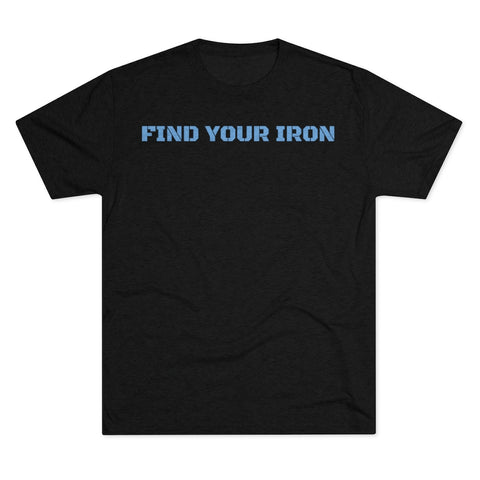 FIND YOUR IRON - 11B Blue